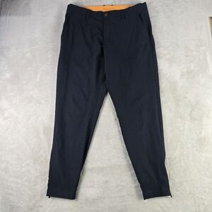 Macade Golf Pants Mens 34x28 Slim Fit Performance blue Stretch zip ankle jogger